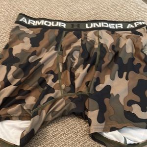 Camo Under Armour boxer briefs